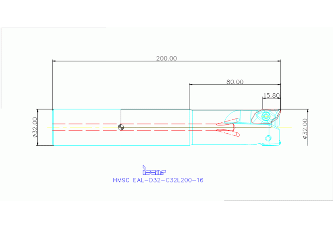 HM90 EAL-D32-C32L200-16