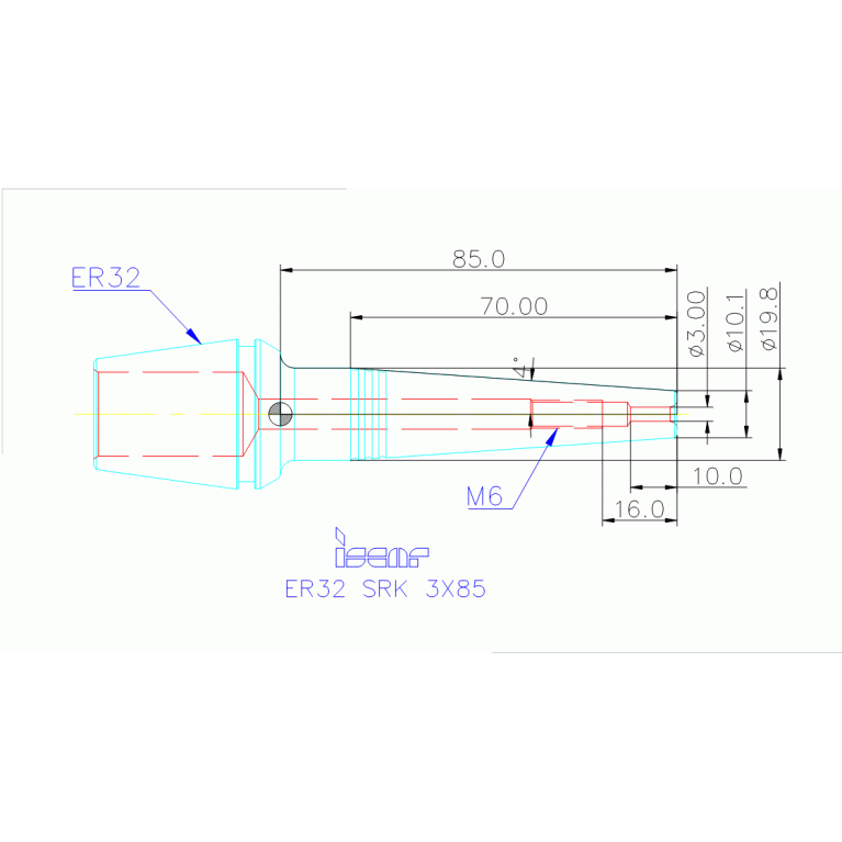 ER32 SRK 3X85