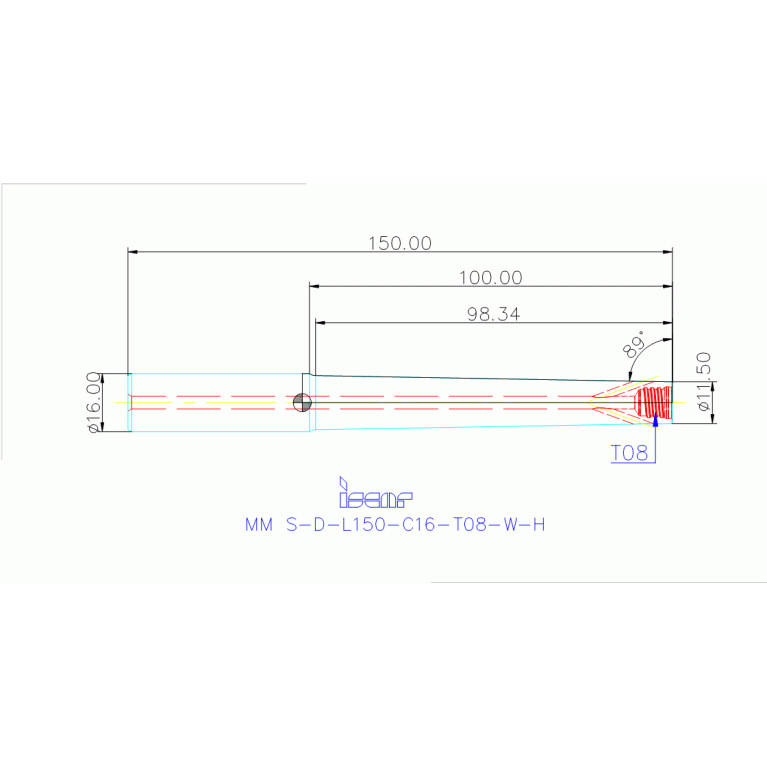 MM S-D-L150-C16-T08-W-H
