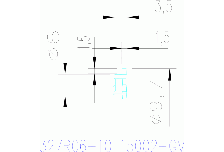 327R06-10 15002-GM 1025