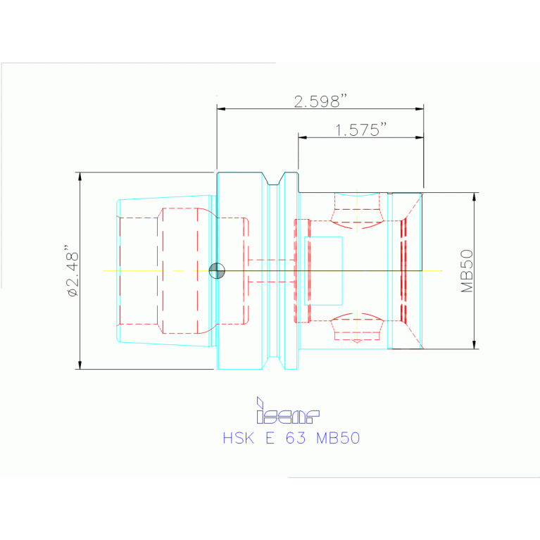 HSK E63 MB50