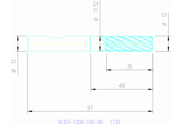 1K357-1200-100-XD 1730