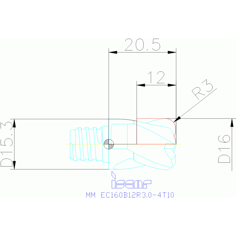 MM EC160B12R3.0-4T10 IC908