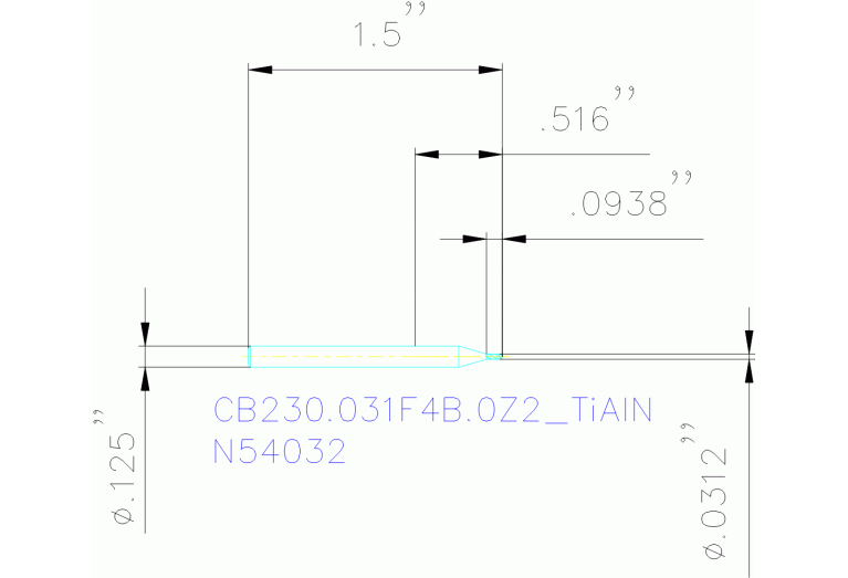 CB230.031F4B.0Z2 TIALN