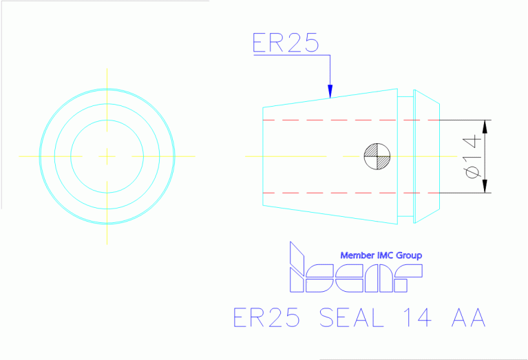 ER25 SEAL 14 AA