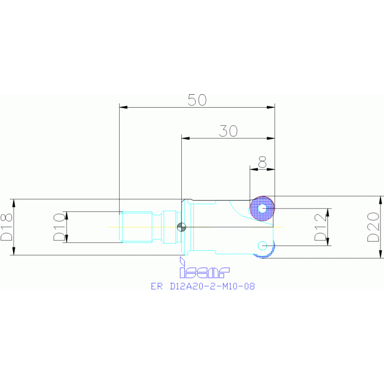 ER D12A20-2-M10-08