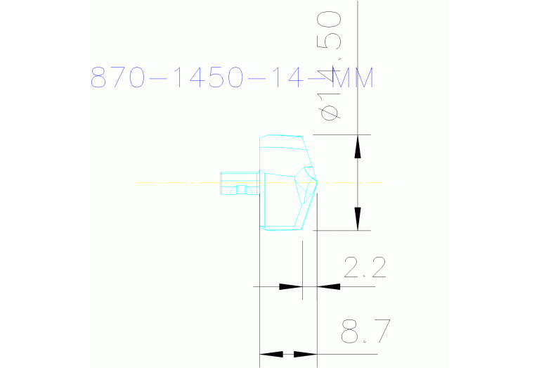870-1450-14-MM 2234