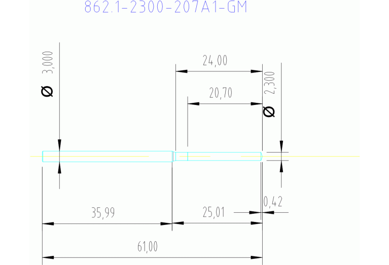 862.1-2300-207A1-GM X2BM