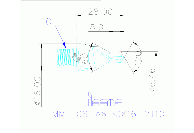 MM ECS-A6.30X16-2T10 IC908