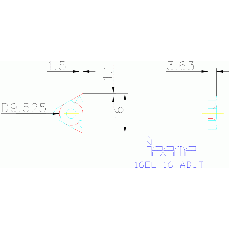 16EL 16 ABUT IC908