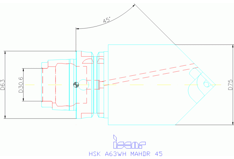 HSK A63WH MAHDR 45