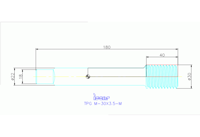 TPG M-30X3.5-M HE