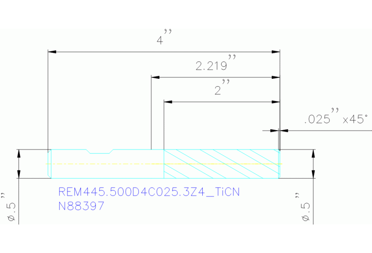 REM445.500D4C025.3Z4 TICN