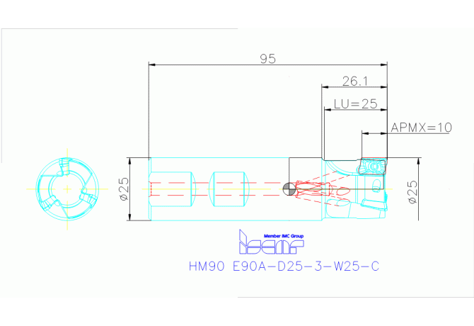 HM90 E90A-D25-3-W25-C