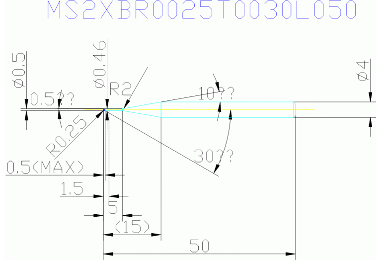 MS2XBR0025T0030L050