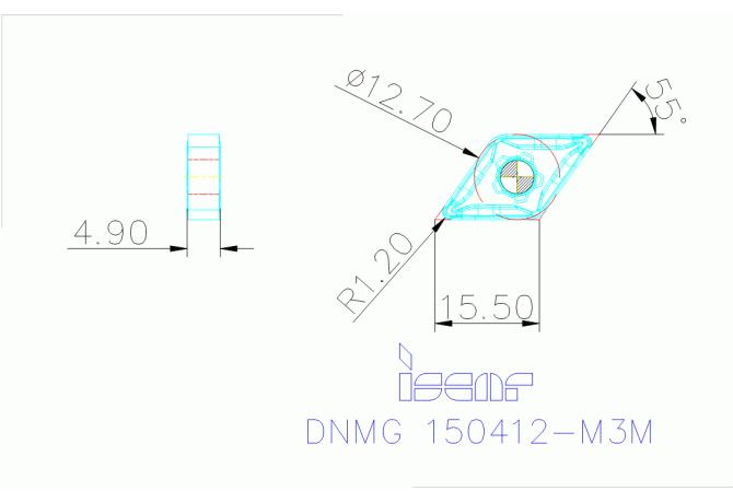 DNMG 150412-M3M IC806