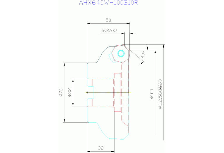 AHX640W-100B10R