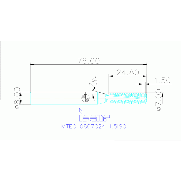 MTEC 0807C24 1.5ISO IC908