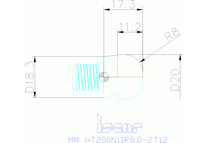 MM HT200N11R8.0-2T12 IC908