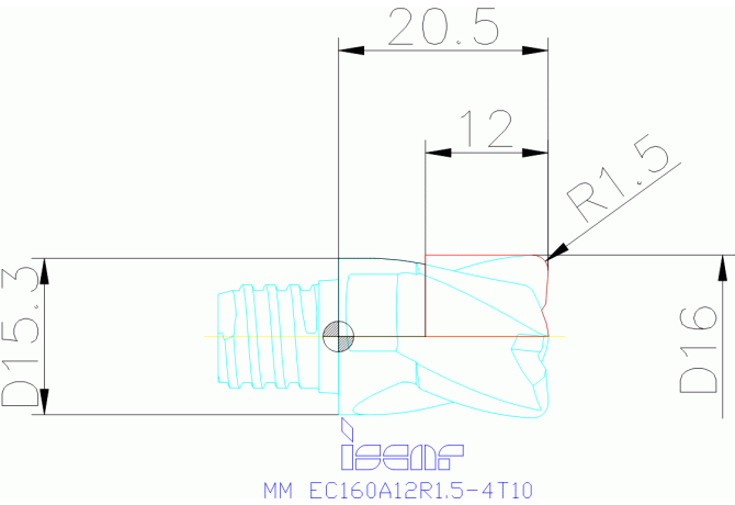 MM EC160A12R1.5-4T10 IC908