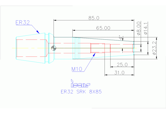 ER32 SRK 8X85