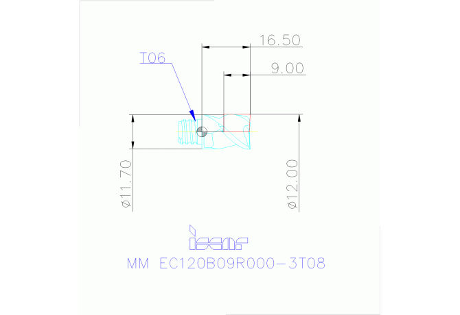 MM EC120B09R000-3T08 IC908