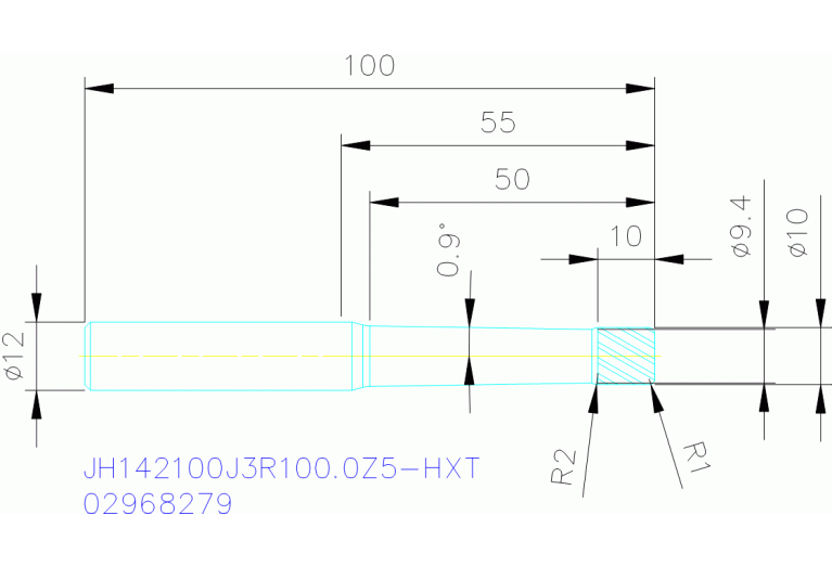 JH142100J3R100.0Z5-HXT