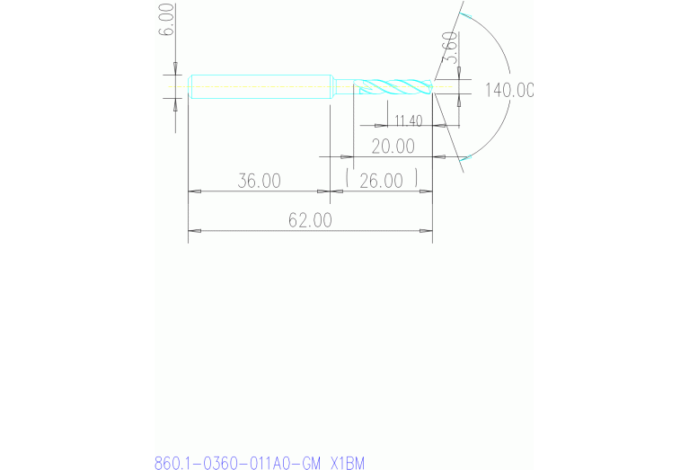 860.1-0360-011A0-GM X1BM