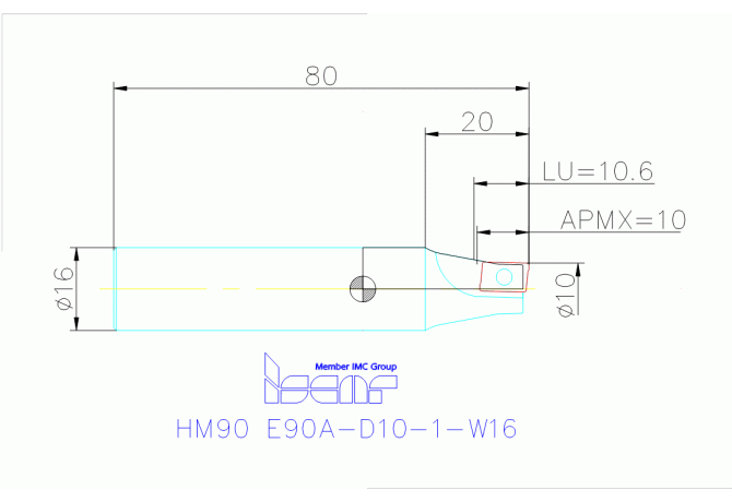 HM90 E90A-D10-1-W16