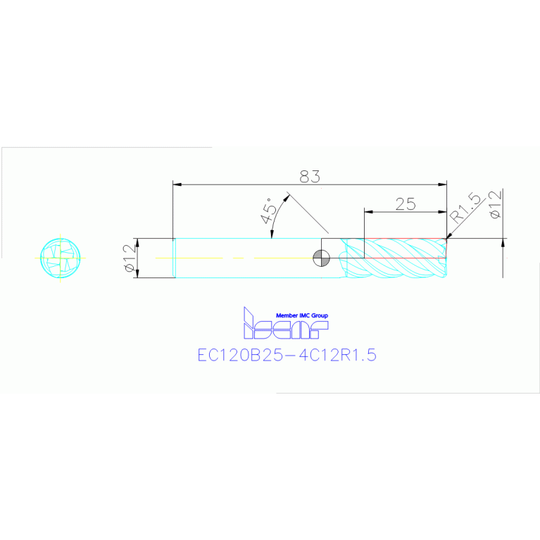 EC120B25-4C12R1.5 IC900
