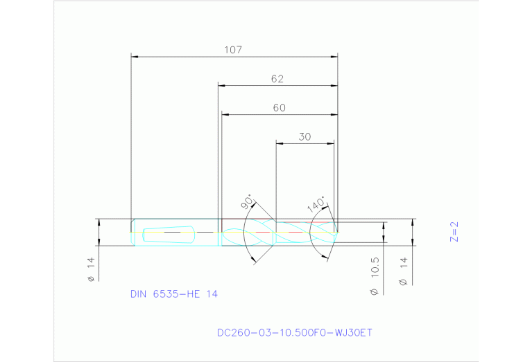 DC260-03-10.500F0-WJ30ET