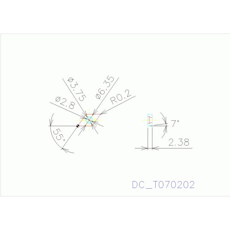 DCMT070202N-LU AC8115P