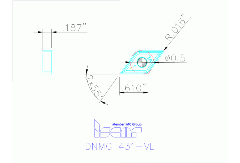 DNMG 150404-VL IC806