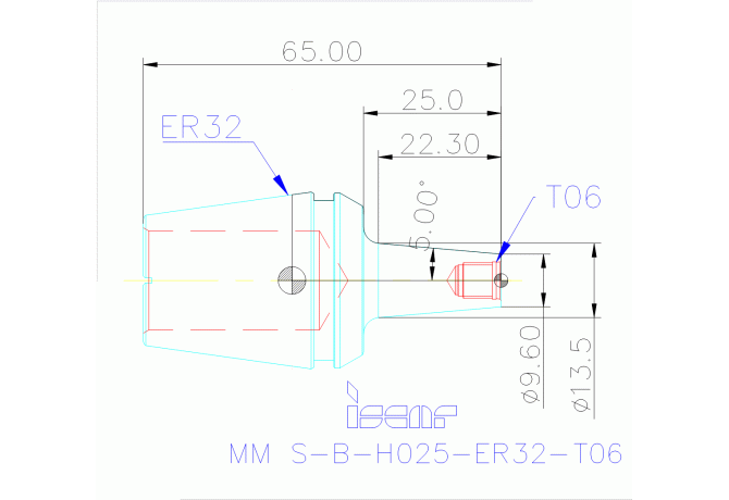 MM S-B-H025-ER32-T06