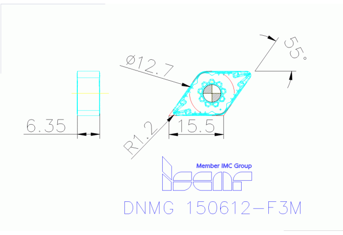 DNMG 150612-F3M IC807
