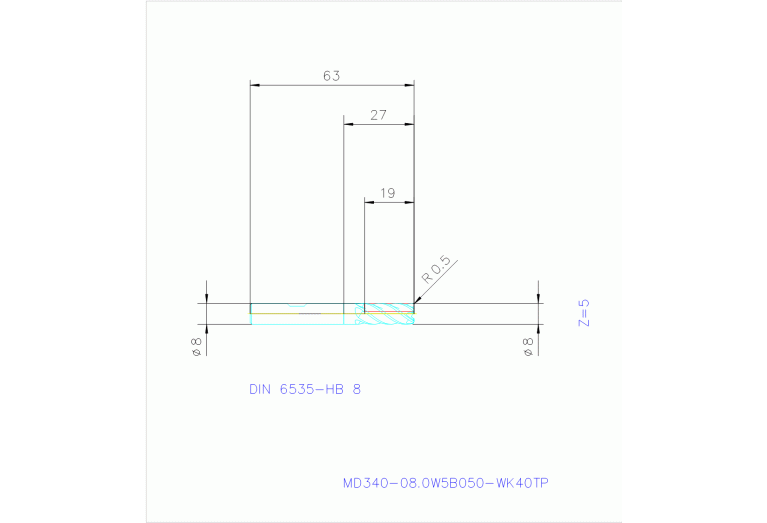 MD340-08.0W5B050-WK40TP