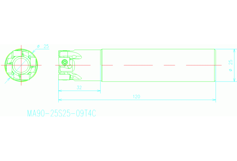 MA90-25S25-09T4C