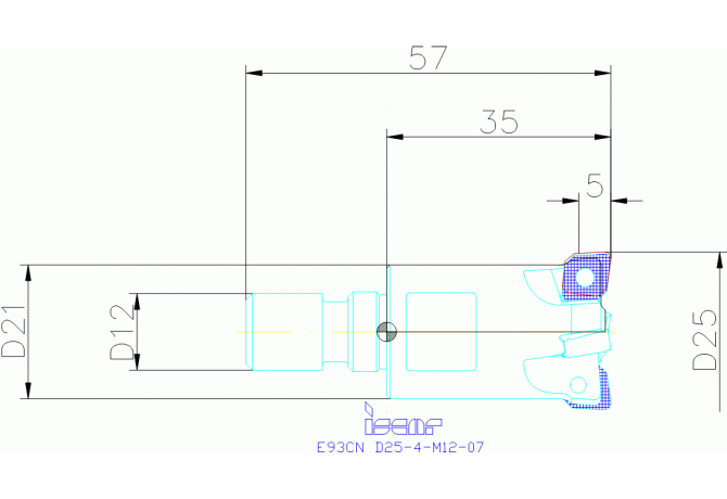 E93CN D25-4-M12-07