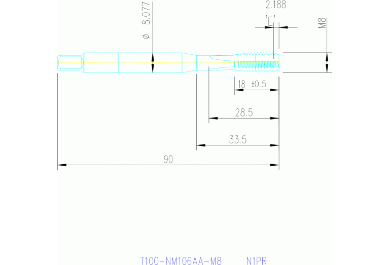 T100-NM106AA-M8 N1PR
