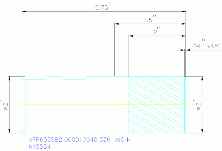VFP635SB2.000D1C040.3Z6 ALCRN