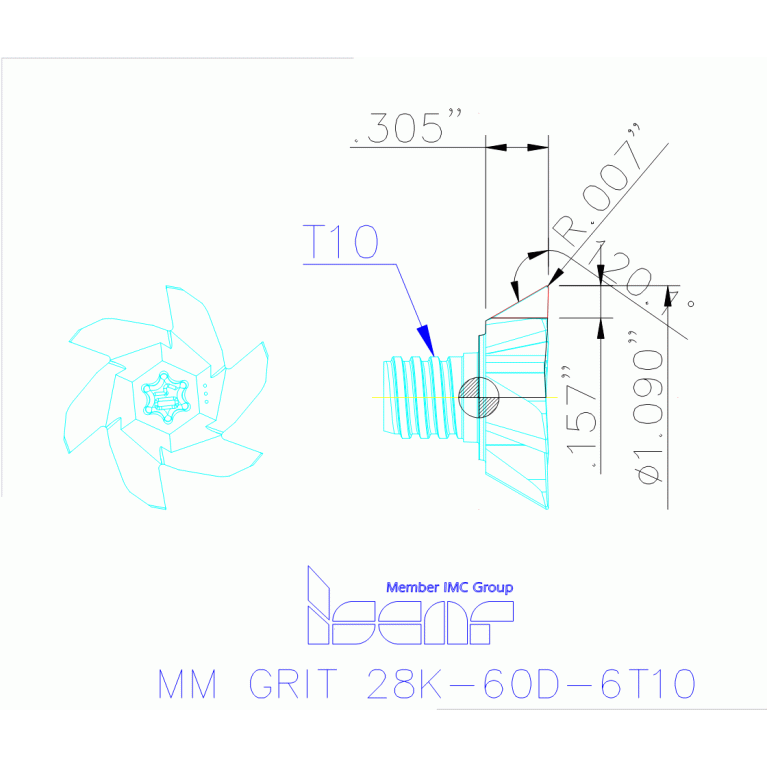 MM GRIT 28K-60D-6T10 IC908