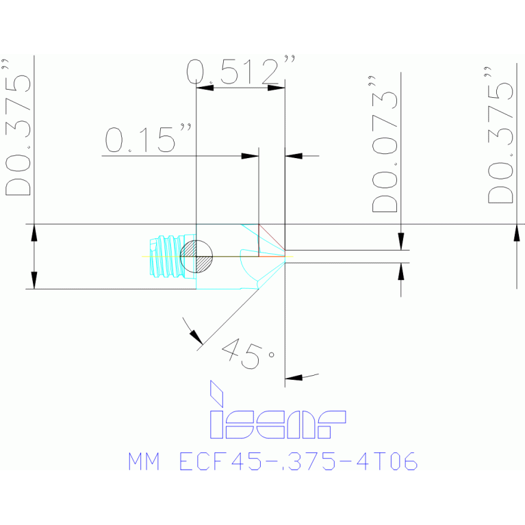 MM ECF45-.375-4T06 IC908