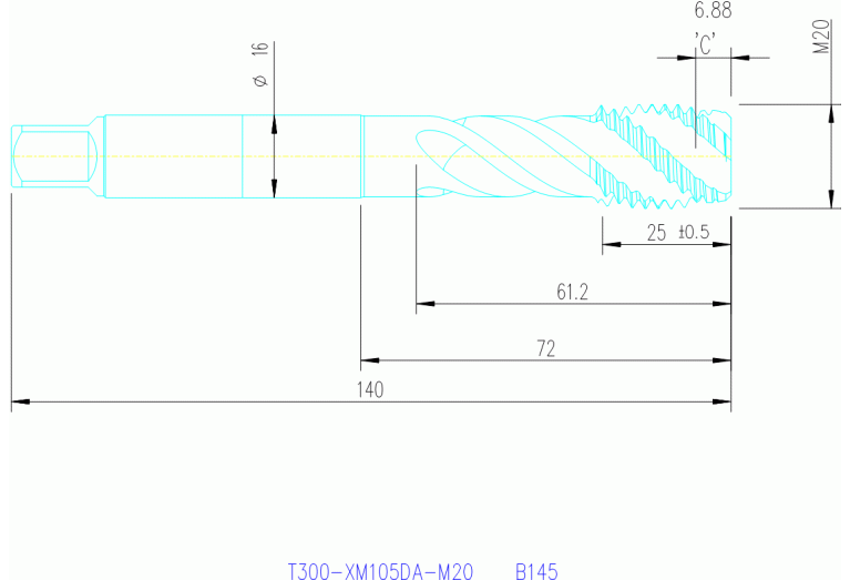 T300-XM105DA-M20 B110