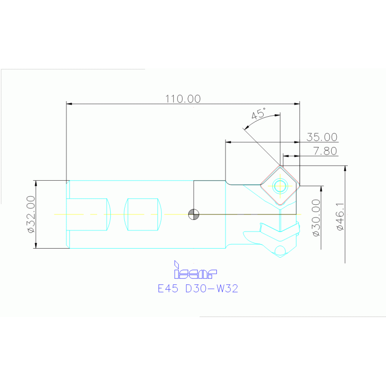 E45 D30-W32
