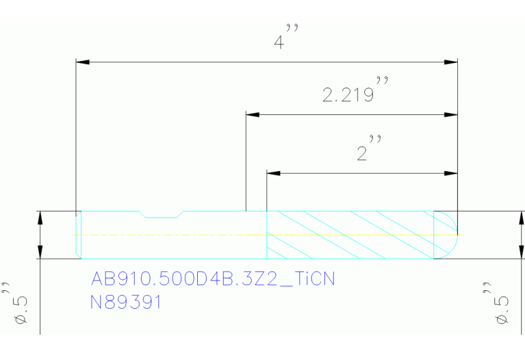 AB910.500D4B.3Z2 TICN