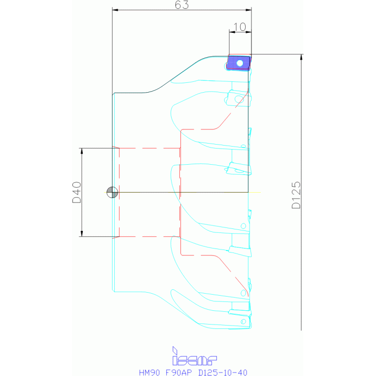 HM90 F90AP D125-10-40