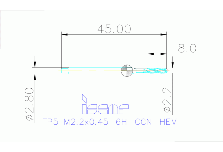 TPS M-2.2X0.45-N HEST