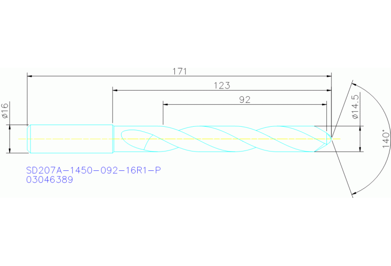 SD207A-1450-092-16R1-P