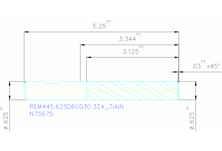 REM445.625D6C030.3Z4 TIALN