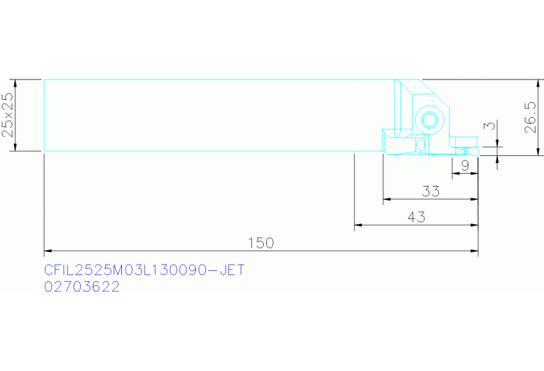 CFIL2525M03L130090-JET